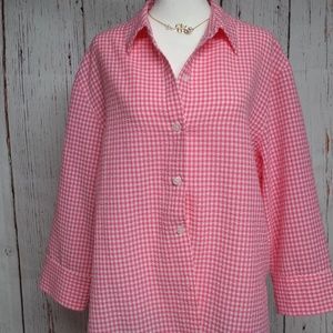 Blouse woman white stag